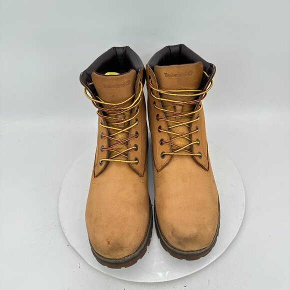 Timberland 6304R Men Size 11 Brown Wheat Nubuck Leather 6" Waterproof Boot - Picture 3 of 11